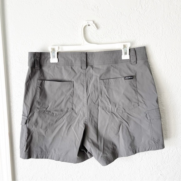 Eddie Bauer Short Women's 14 Cargo Pocket Gorpcore Nylon Quick Dry Hiking - Picture 3 of 11